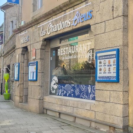 Logis Hotel Les Chardons Bleus Restaurant Le Bistrot De La Mer Роскоф Екстериор снимка