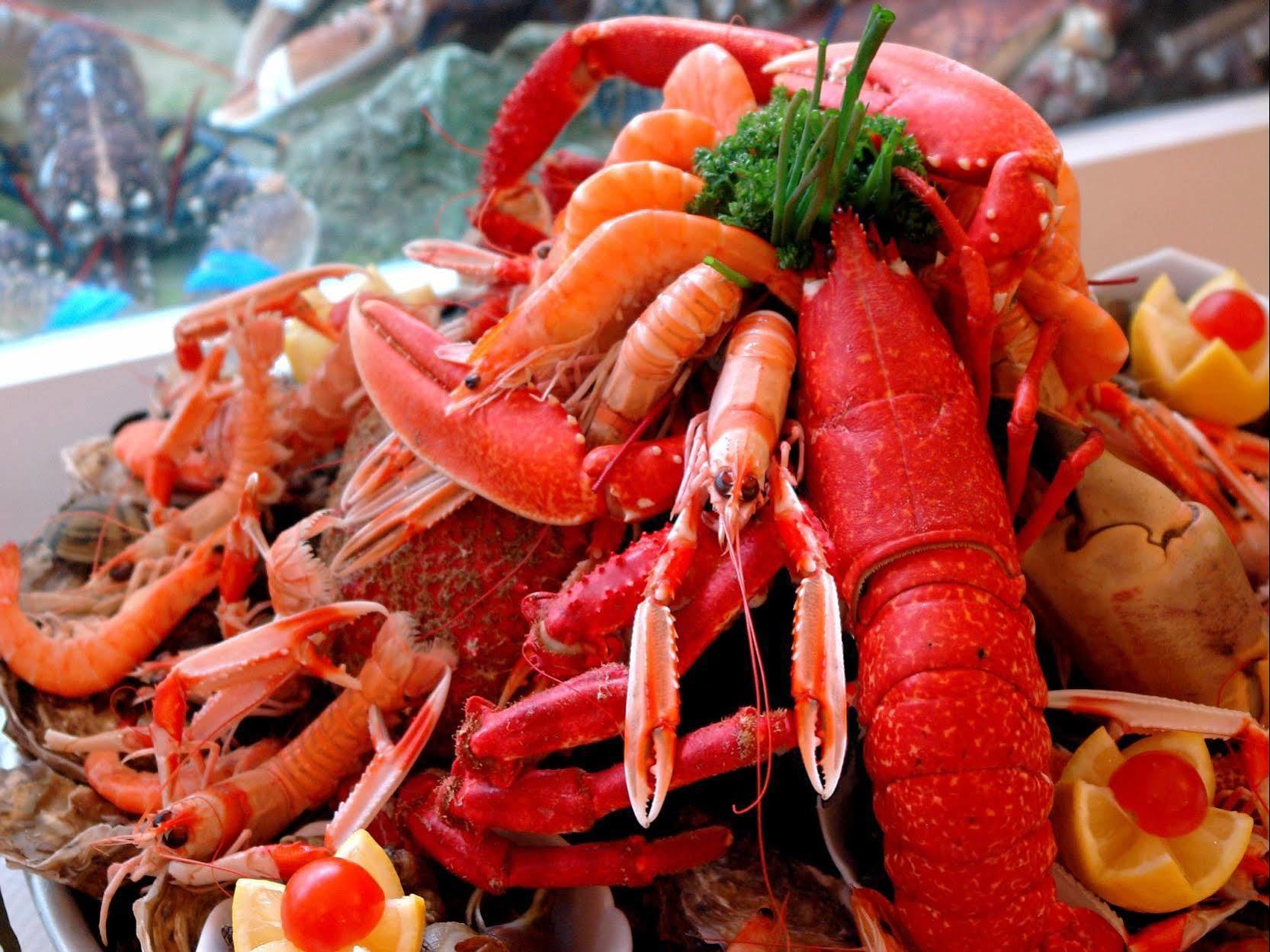 Logis Hotel Les Chardons Bleus Restaurant Le Bistrot De La Mer Роскоф Екстериор снимка